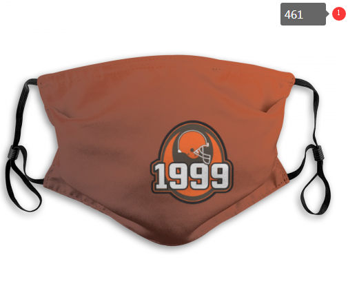 NFL Cleveland Browns #8 Dust mask with filter